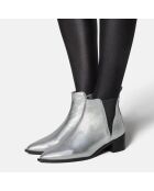 Stivaletti Northern Star Silver in pelle