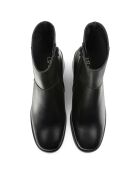Bottines en Cuir Stay Higher noires - Talon 5 cm