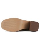 Bottines en Cuir Stay Higher marron