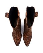 Boots en Cuir Voice In My Head multicolores - Talon 6.7 cm