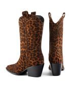 Boots en Cuir Voice In My Head multicolores - Talon 6.7 cm