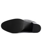 Bottes en Cuir Midnight Ride noires - Talon 8 cm