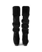 Bottes en Cuir Mixed Feelings noires
