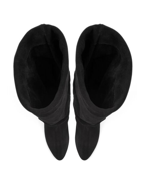 Bottes en Cuir Mixed Feelings noires