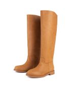 Mr. Jones Maxi-Stiefel aus Kamelfarbenem Leder