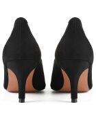 Escarpins en Cuir Celebrity noirs - Talon 7 cm