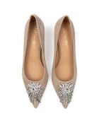 Escarpins en Cuir Celebrity nude - Talon 7 cm