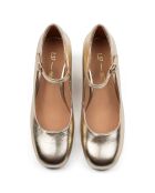 Escarpins en Cuir Hear Me Out dorés - Talon 5 cm