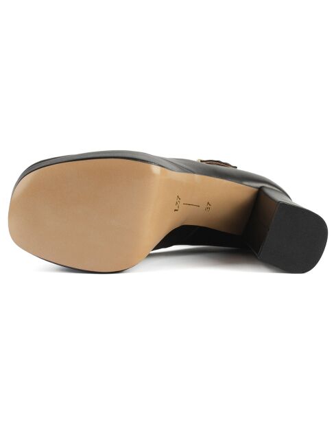 Escarpins en Cuir Sweet Sensation noirs - Talon 12 cm