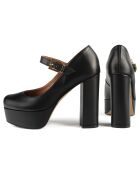 Escarpins en Cuir Sweet Sensation noirs - Talon 12 cm