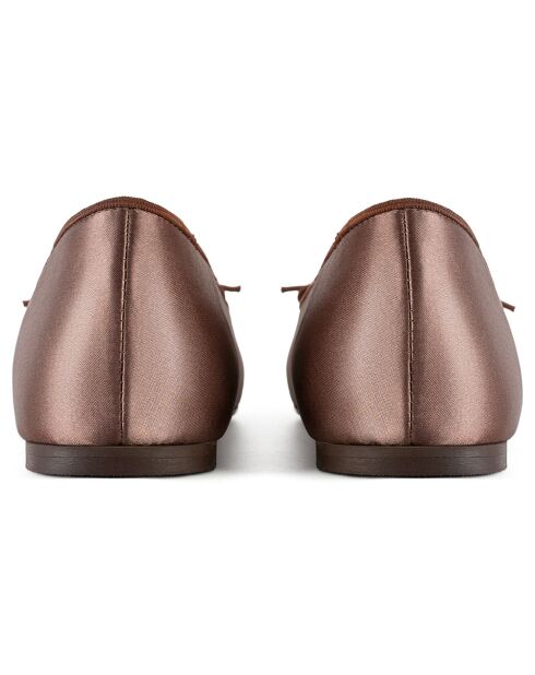 Ballerines en Cuir Bibi marron