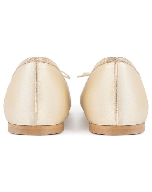 Ballerines en Cuir Bibi blanches