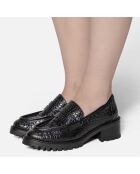 Mocassins en Cuir Almost Famous noirs