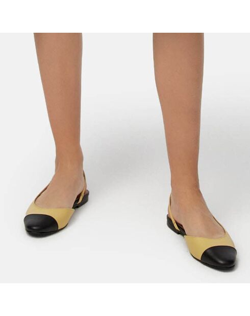 Ballerines en Cuir And So On jaunes