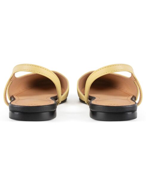 Ballerines en Cuir And So On jaunes