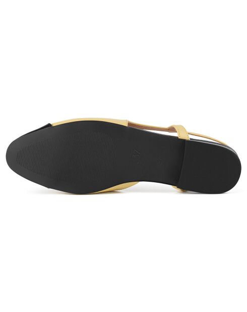 Ballerines en Cuir And So On jaunes