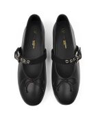 Ballerines en Cuir Forgive And Forget noires