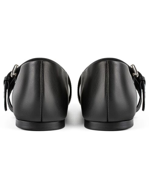 Ballerines en Cuir Forgive And Forget noires