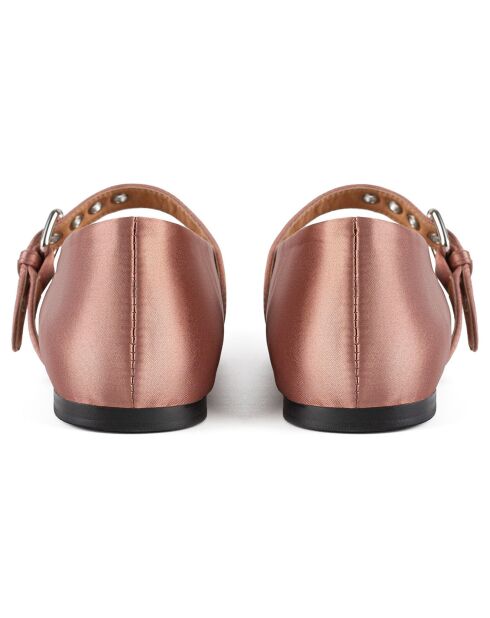 Ballerines en Cuir Forgive And Forget roses
