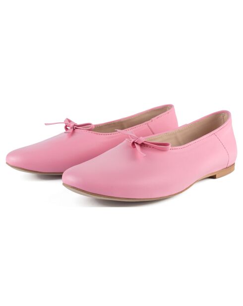 Ballerines en Cuir Find The Way roses
