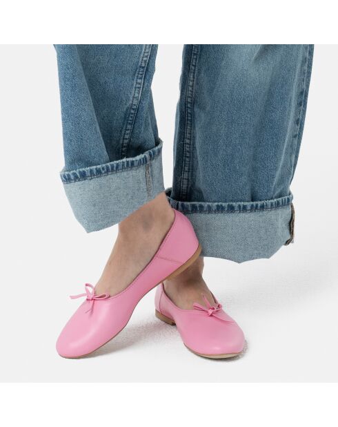 Ballerines en Cuir Find The Way roses