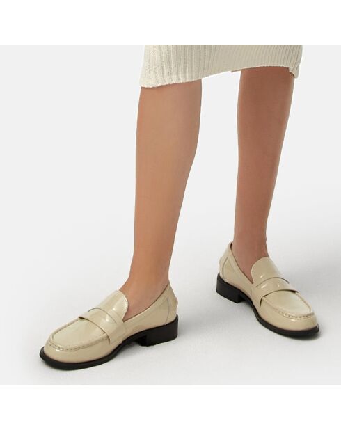 Mocassins en Cuir Good Advice nude