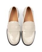 Mocassins en Cuir Good Advice nude