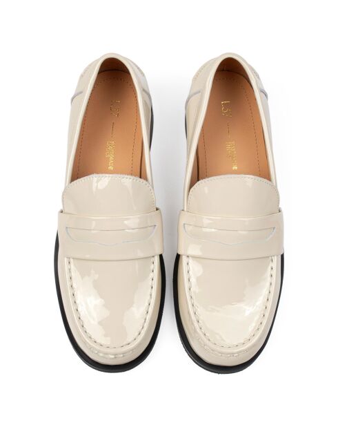 Mocassins en Cuir Good Advice nude