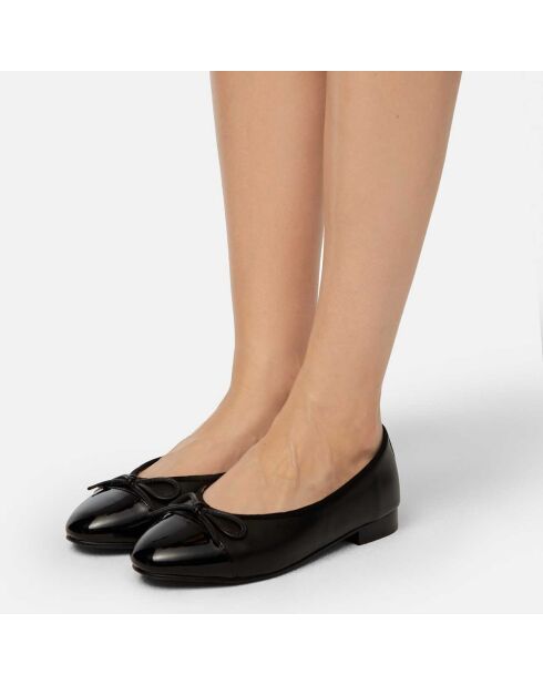 Ballerines en Cuir Goodies noires