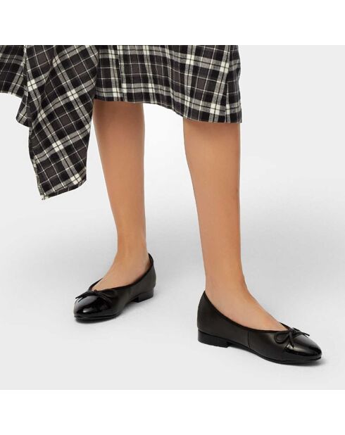Ballerines en Cuir Goodies noires