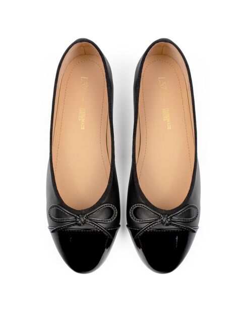Ballerines en Cuir Goodies noires