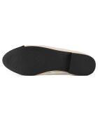 Ballerines en Cuir Goodies nude
