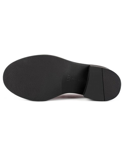 Mocassins en Cuir Here With You rouges