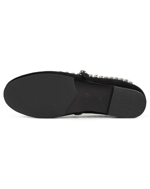 Ballerines en Cuir Love Affair noires