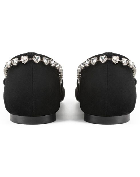 Ballerines en Cuir Love Affair noires