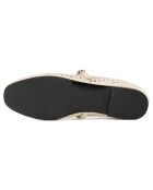 Ballerines en Cuir Lavender Haze nude