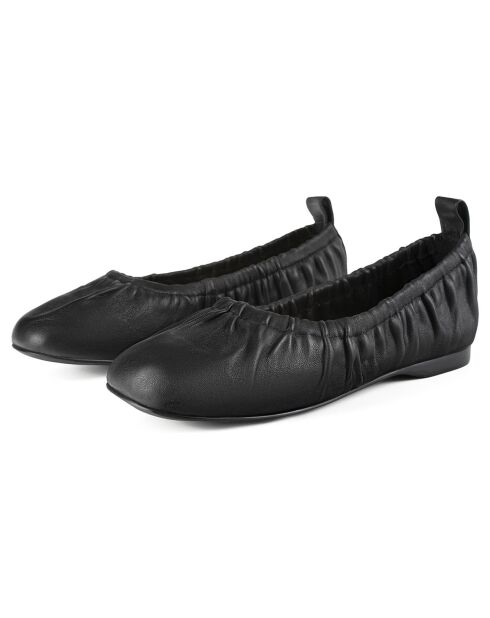 Ballerines en Cuir Long Story Short noires