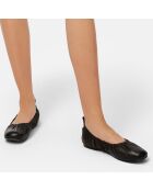 Ballerines en Cuir Long Story Short noires