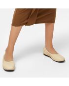 Ballerines en Cuir Long Story Short nude