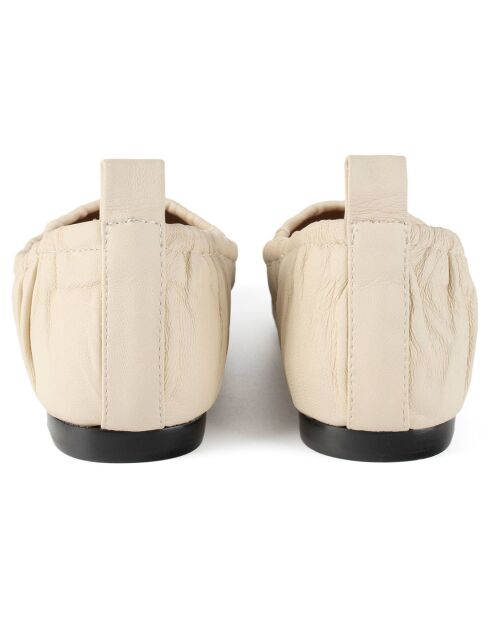 Ballerines en Cuir Long Story Short nude
