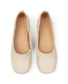 Ballerines en Cuir Long Story Short nude