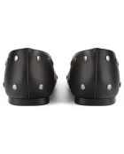 Ballerines en Cuir Multiply noires