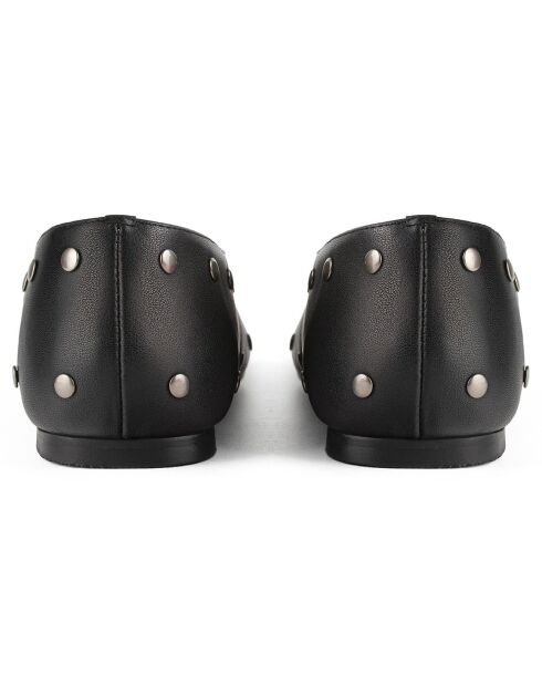 Ballerines en Cuir Multiply noires