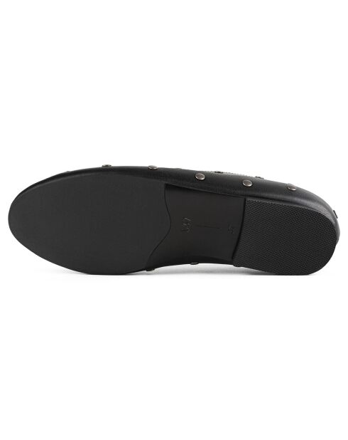 Ballerines en Cuir Multiply noires