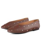 Ballerines en Cuir Multiply marron