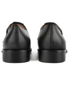 Mocassins en Cuir Nebula Glow noirs