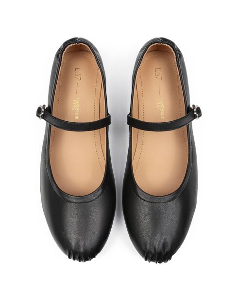 Ballerines en Cuir The Way You Move noires