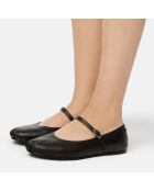 Ballerines en Cuir The Way You Move noires