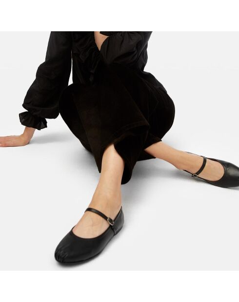 Ballerines en Cuir The Way You Move noires