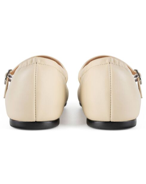 Ballerines en Cuir The Way You Move nude